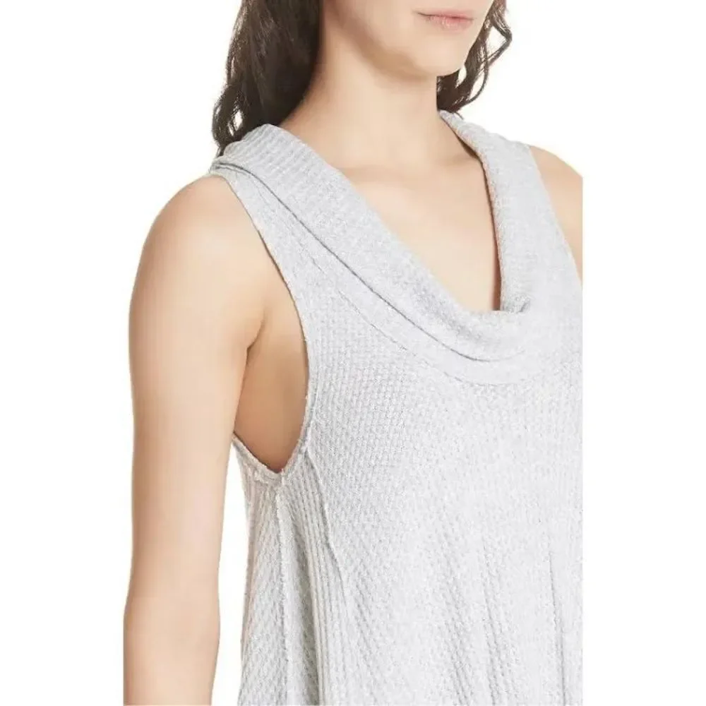 Free People Womens Swing It Cowl Neck Tank Top size XS